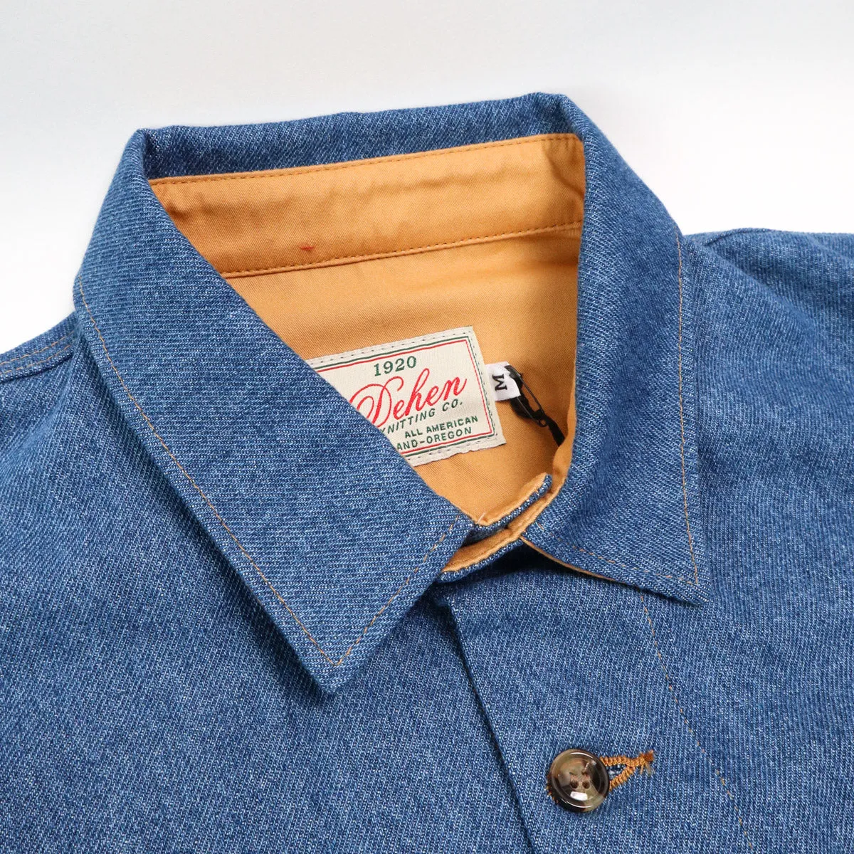 Crissman Overshirt Sky Blue Denim sold by Brooklyn Clothing Co. product image thumbnail 2