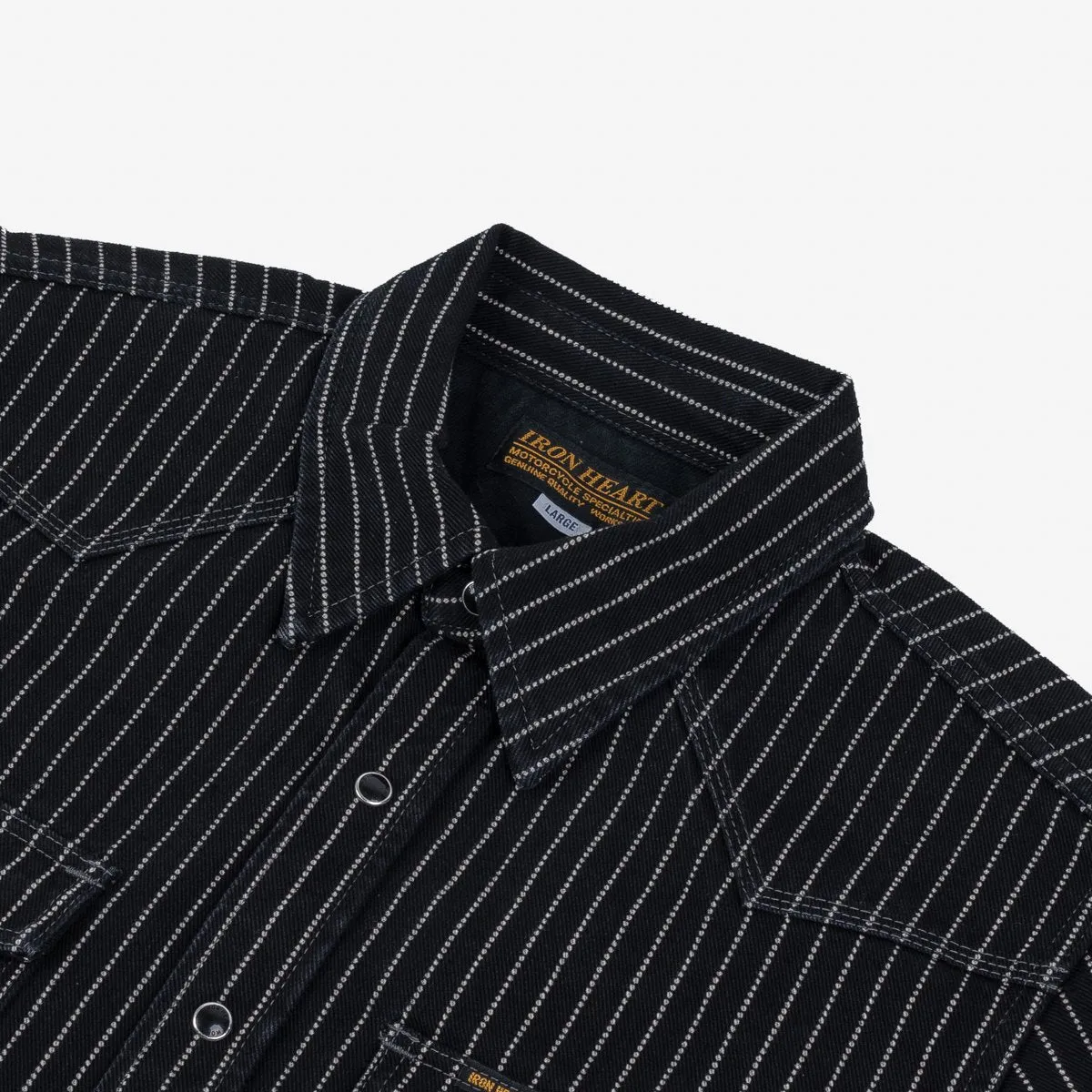 IHSH-62-BLK 12oz Wabash Western Shirt Black sold by Brooklyn Clothing Co. product image thumbnail 2