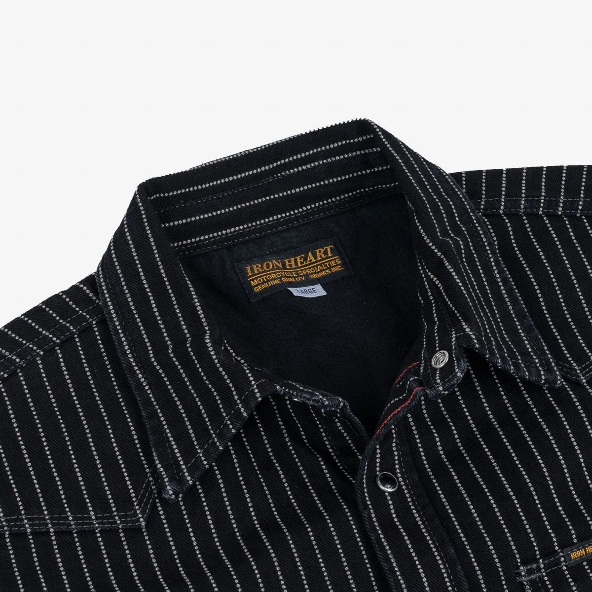 IHSH-62-BLK 12oz Wabash Western Shirt Black sold by Brooklyn Clothing Co. product image thumbnail 4