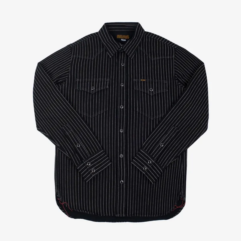 IHSH-62-BLK 12oz Wabash Western Shirt Black sold by Brooklyn Clothing Co.