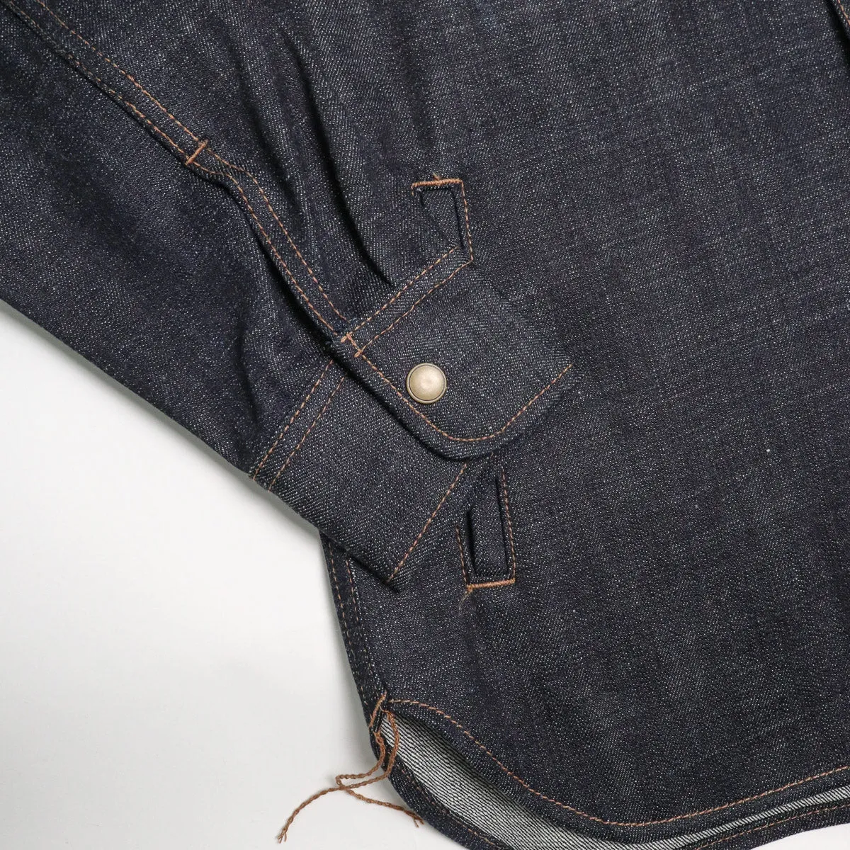 Service Shirt 13.5oz Cryptic Selvedge Denim Indigo sold by Brooklyn Clothing Co. product image thumbnail 5