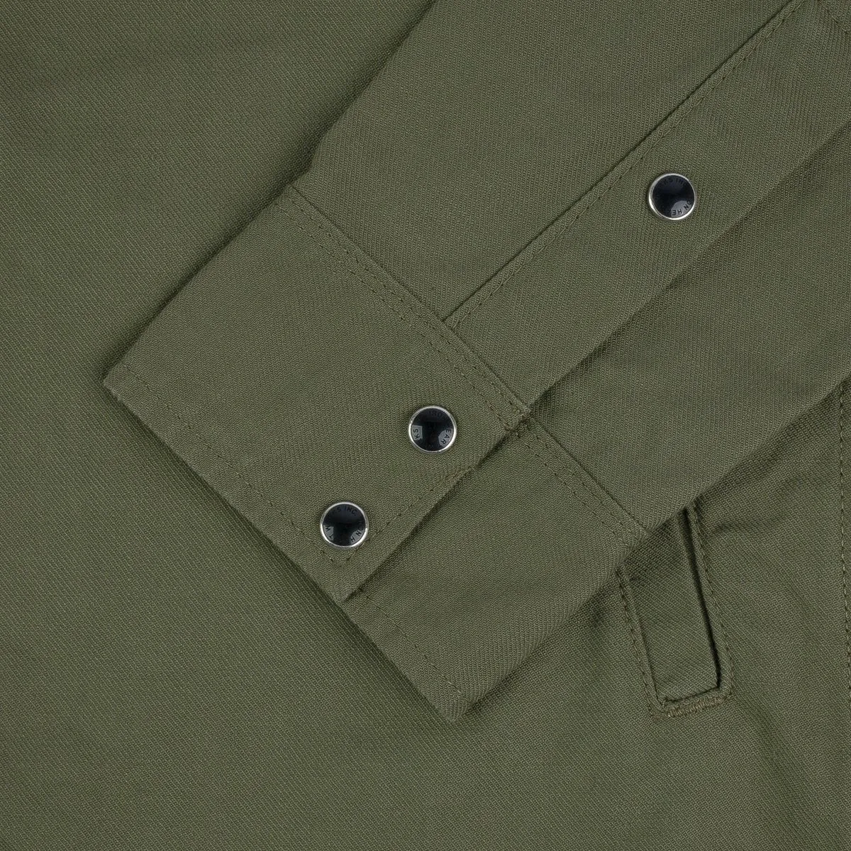 IHSH-381-OLV 9oz Military Serge CPO Olive sold by Brooklyn Clothing Co. product image thumbnail 5