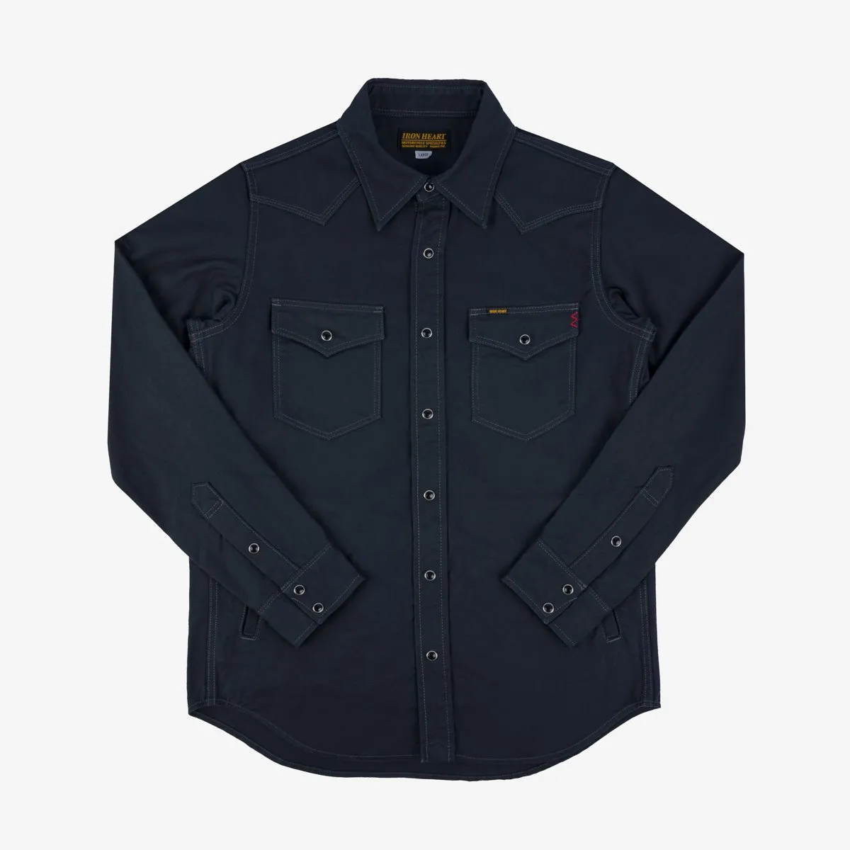 IHSH-381-BLK 9oz Military Serge CPO Shirt Black sold by Brooklyn Clothing Co.