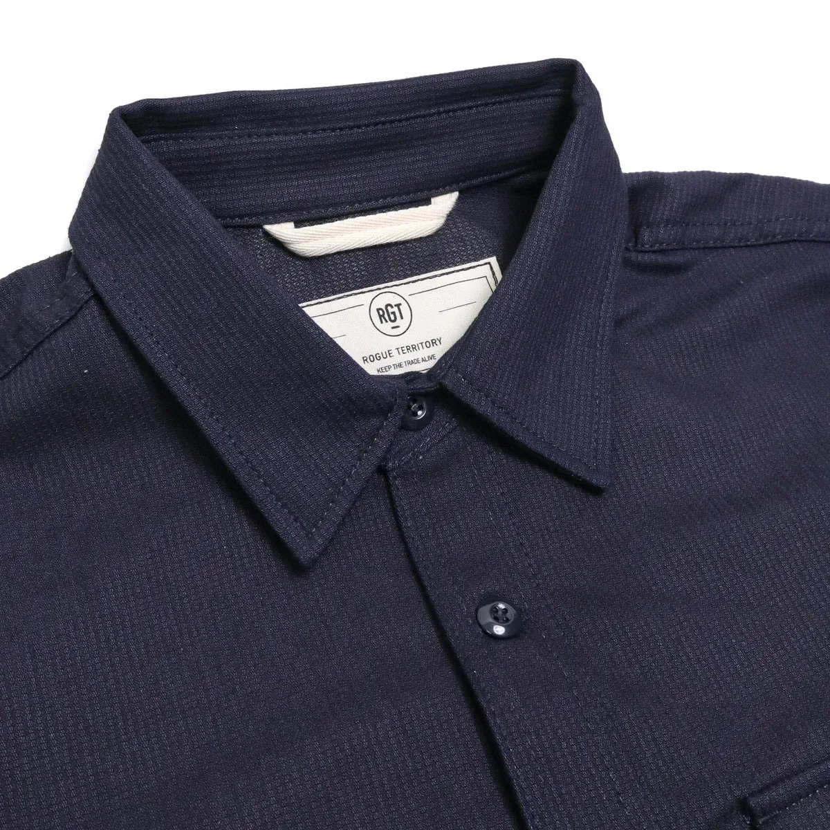 Field Shirt Indigo Whipcord sold by Brooklyn Clothing Co. product image thumbnail 2