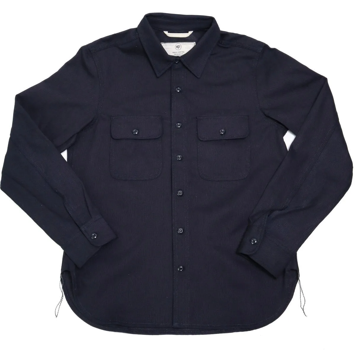 Field Shirt Indigo Whipcord sold by Brooklyn Clothing Co.