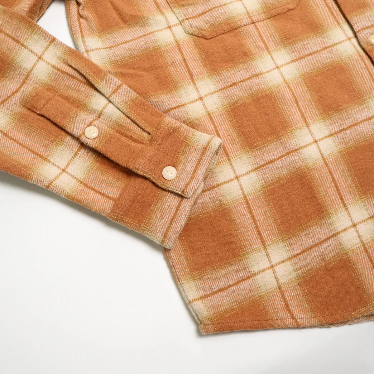 Utility Flannel Amber Plaid sold by Brooklyn Clothing Co. product image thumbnail 4