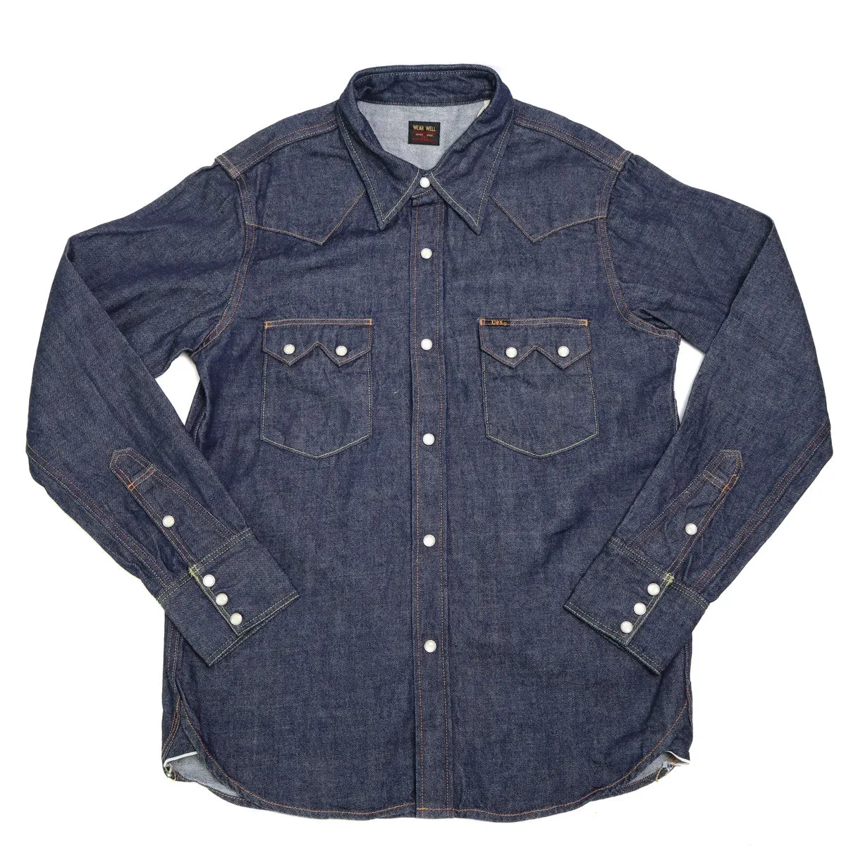 10oz Sawtooth Denim Western Shirt sold by Brooklyn Clothing Co.