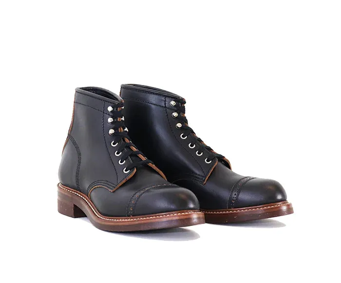 LK-014 Combat Boot Horween CXL Black sold by Brooklyn Clothing Co.