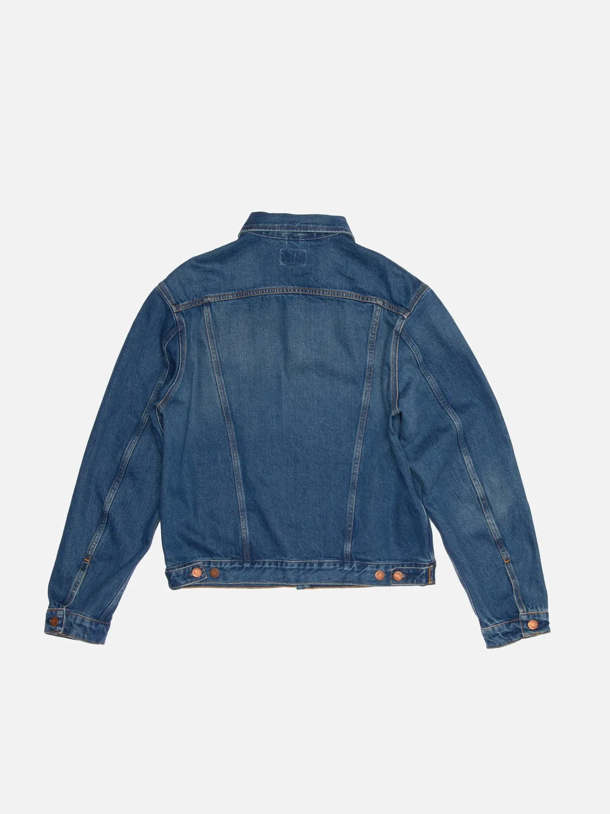 Danny Greaser Denim Jacket Mid Blue sold by Brooklyn Clothing Co. product image thumbnail 2