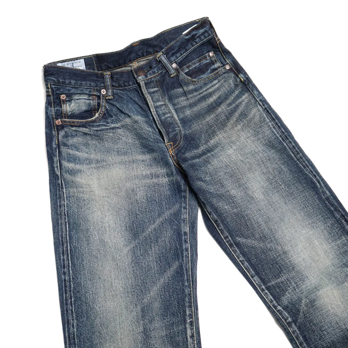 D1882 12oz "Crazy" Selvedge Denim Regular Straight sold by Brooklyn Clothing Co. product image thumbnail 4