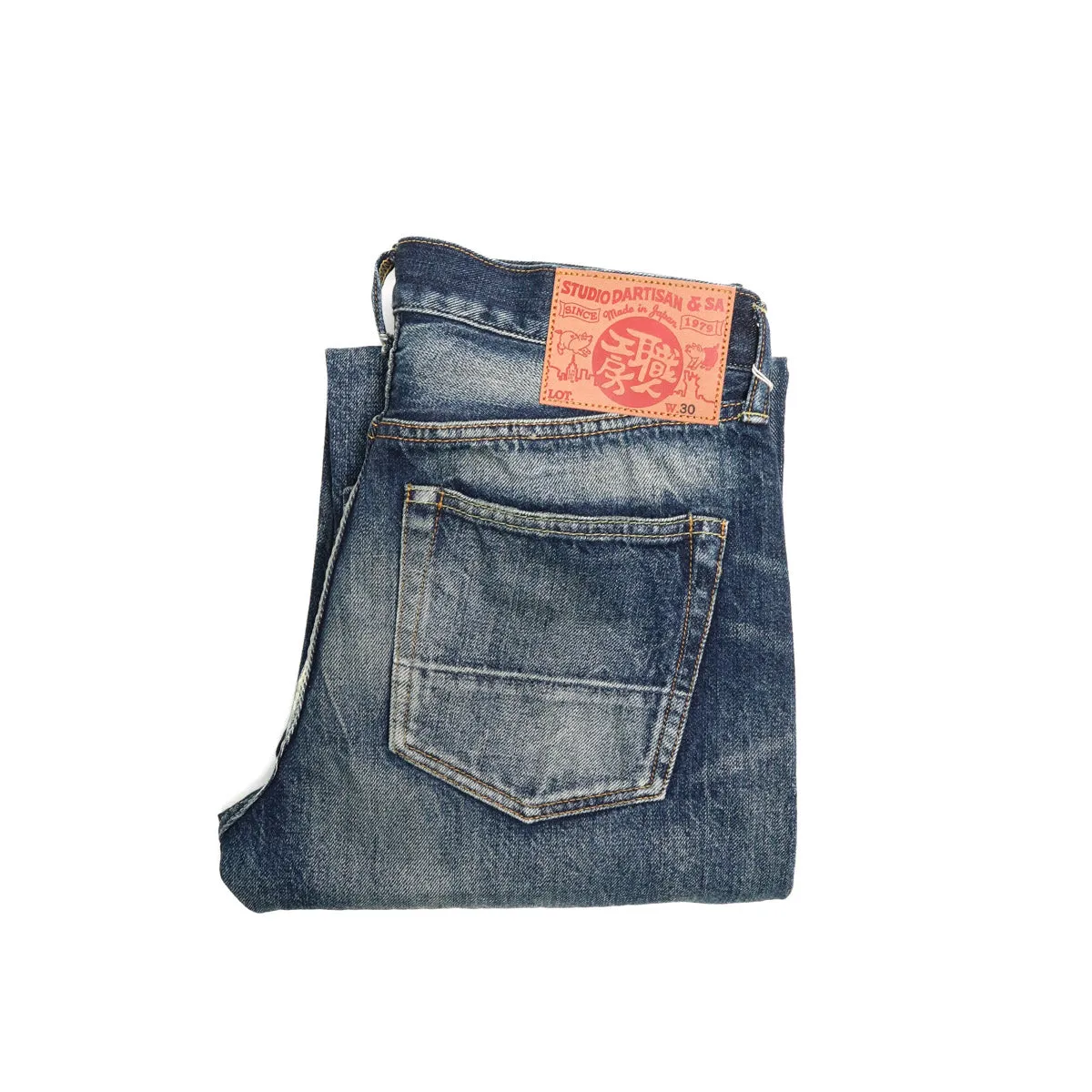 D1882 12oz "Crazy" Selvedge Denim Regular Straight sold by Brooklyn Clothing Co.