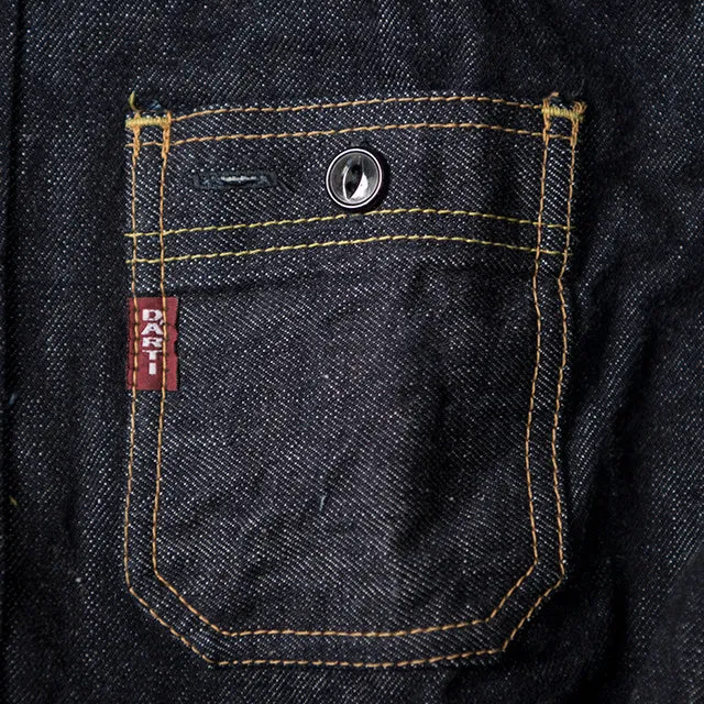 D5335S OW 14oz Selvedge Denim Work Shirt Indigo One Wash sold by Brooklyn Clothing Co. product image thumbnail 5
