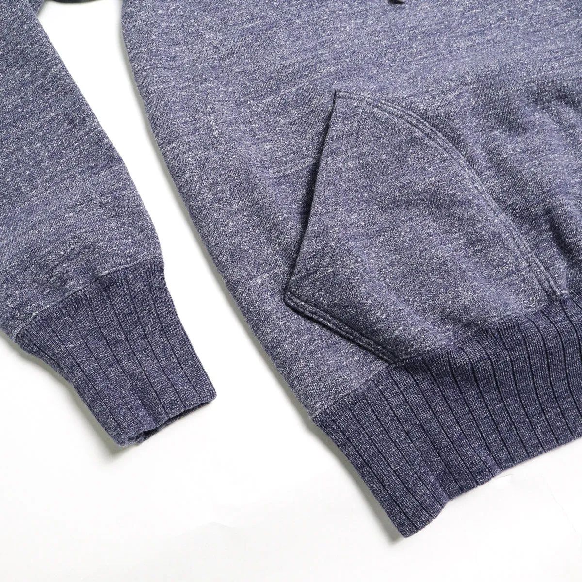 9886 Suvin Gold Loopwheel Hoodie Heather Navy sold by Brooklyn Clothing Co. product image thumbnail 4