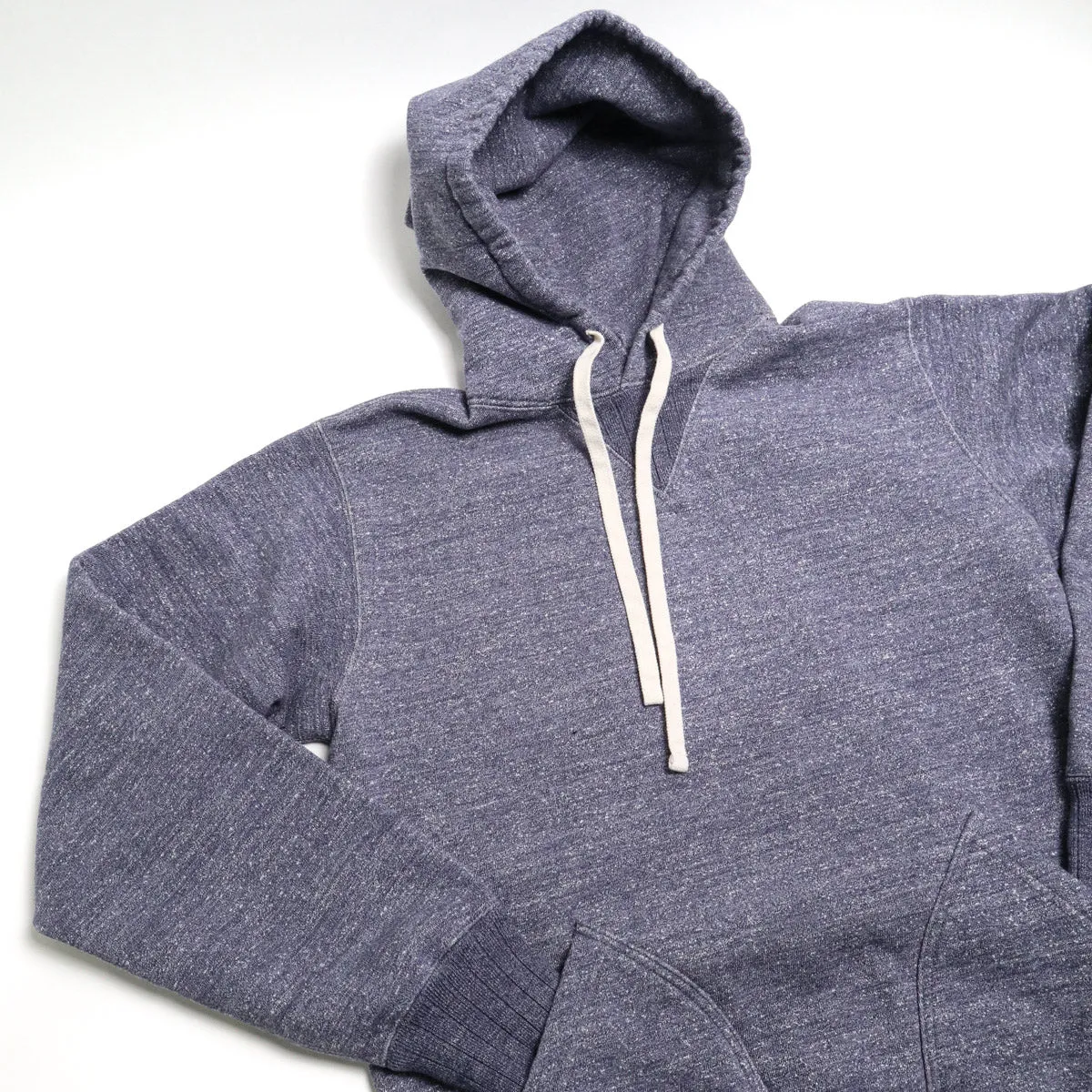 9886 Suvin Gold Loopwheel Hoodie Heather Navy sold by Brooklyn Clothing Co. product image thumbnail 2
