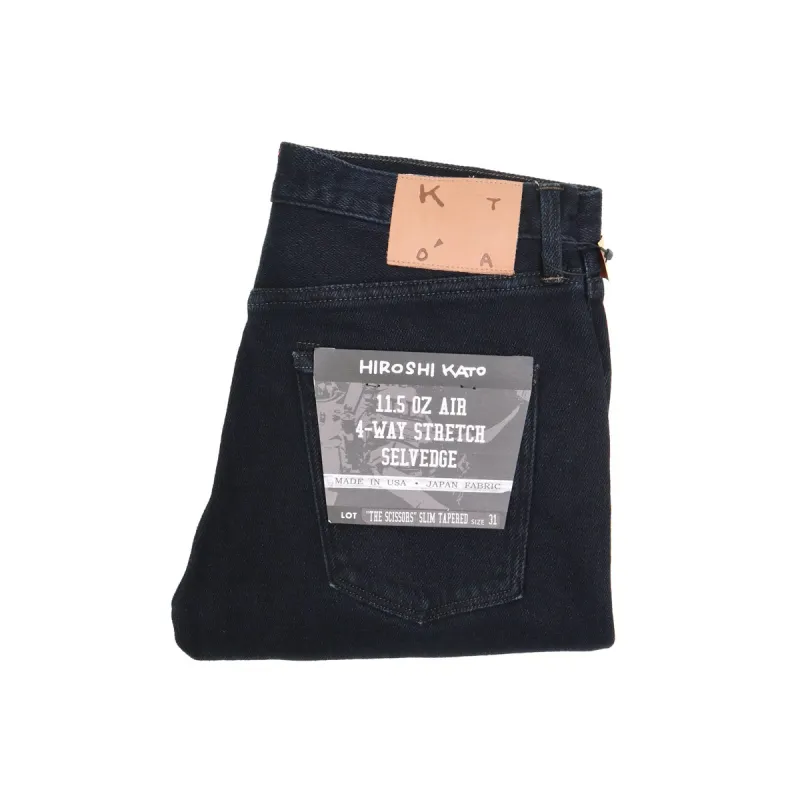 The Scissors Air 11.5oz Nina Selvedge Denim sold by Brooklyn Clothing Co.