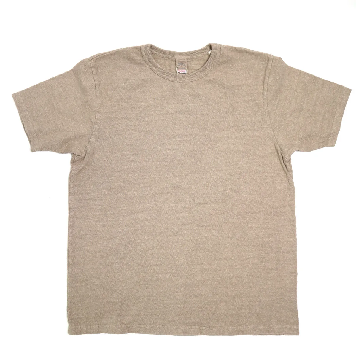 No.8 Slub Nep T-Shirt Beige sold by Brooklyn Clothing Co.