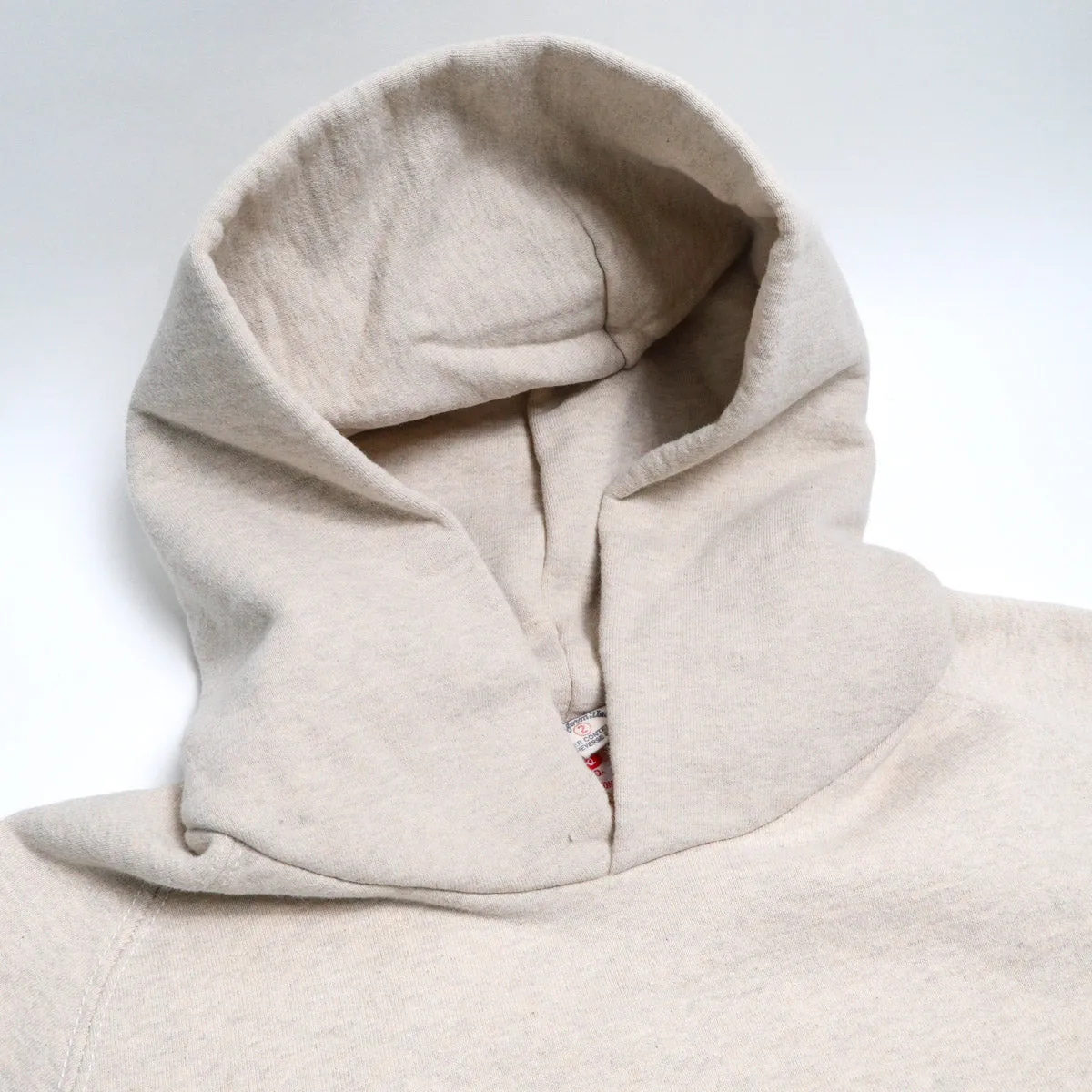 Loopwheel Hoodie Sweat Oatmeal sold by Brooklyn Clothing Co. product image thumbnail 2