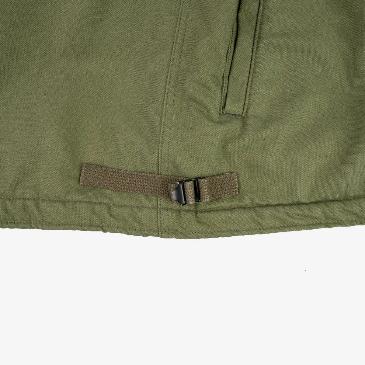 IHM-39-OLV Military Serge A2 Deck Jacket Olive sold by Brooklyn Clothing Co. product image thumbnail 4