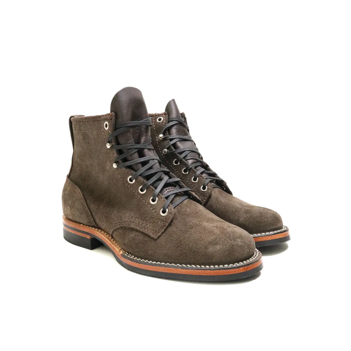 Brooklyn x Wesco Custom Warren Charcoal Roughout sold by Brooklyn Clothing Co.