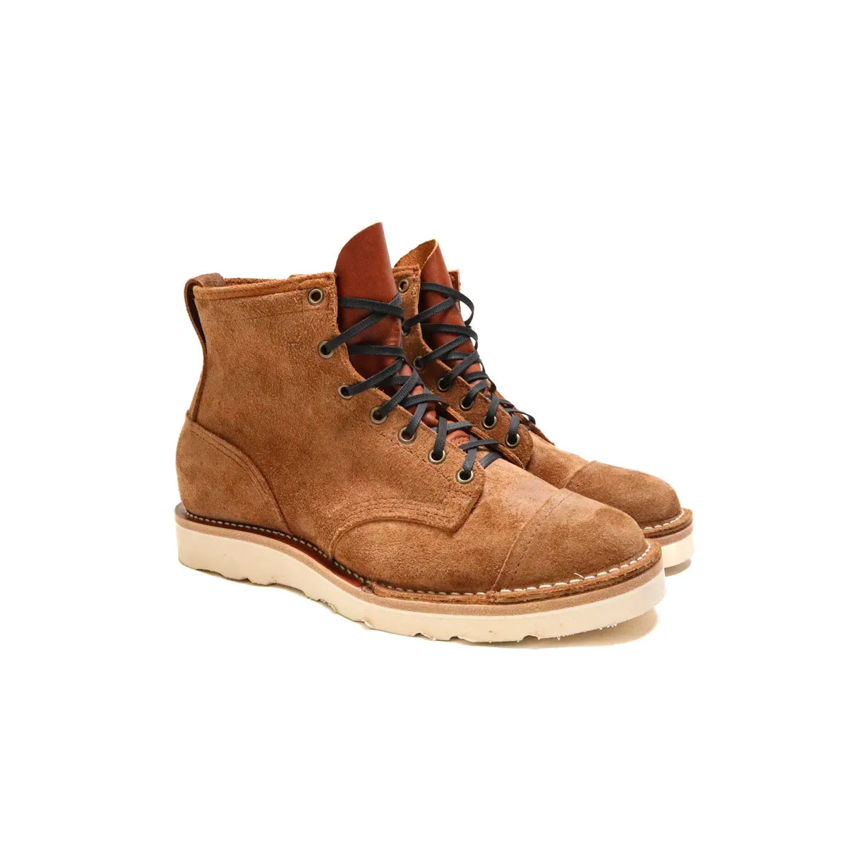 Brooklyn x Wesco Custom Hendrik British Tan Domane Roughout sold by Brooklyn Clothing Co.