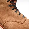 Brooklyn x Wesco Custom Hendrik British Tan Domane Roughout sold by Brooklyn Clothing Co.