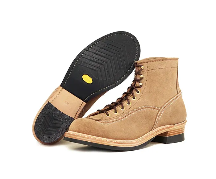 LK-004 Donkey Puncher Boots Horween CXL Natural Roughout sold by Brooklyn Clothing Co. product image thumbnail 4