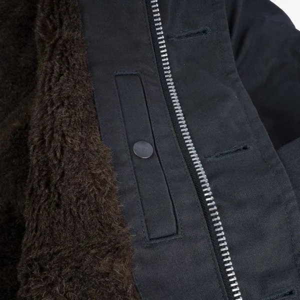 IHM-37-BLK Oiled Whipcord N1 Deck Jacket Black sold by Brooklyn Clothing Co. product image thumbnail 3