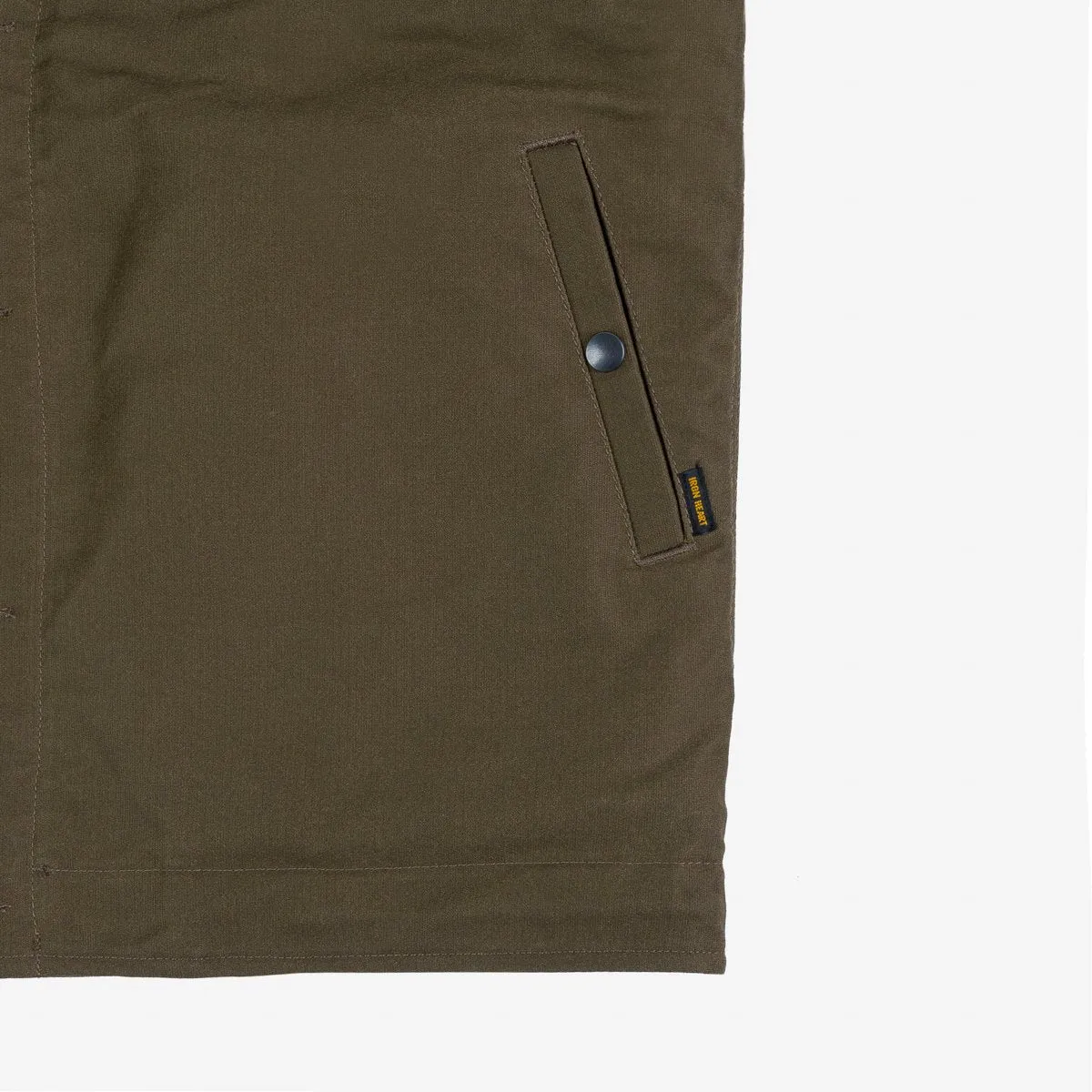 IHM-37-ODG Oiled Whipcord N1 Deck Jacket Olive sold by Brooklyn Clothing Co. product image thumbnail 5