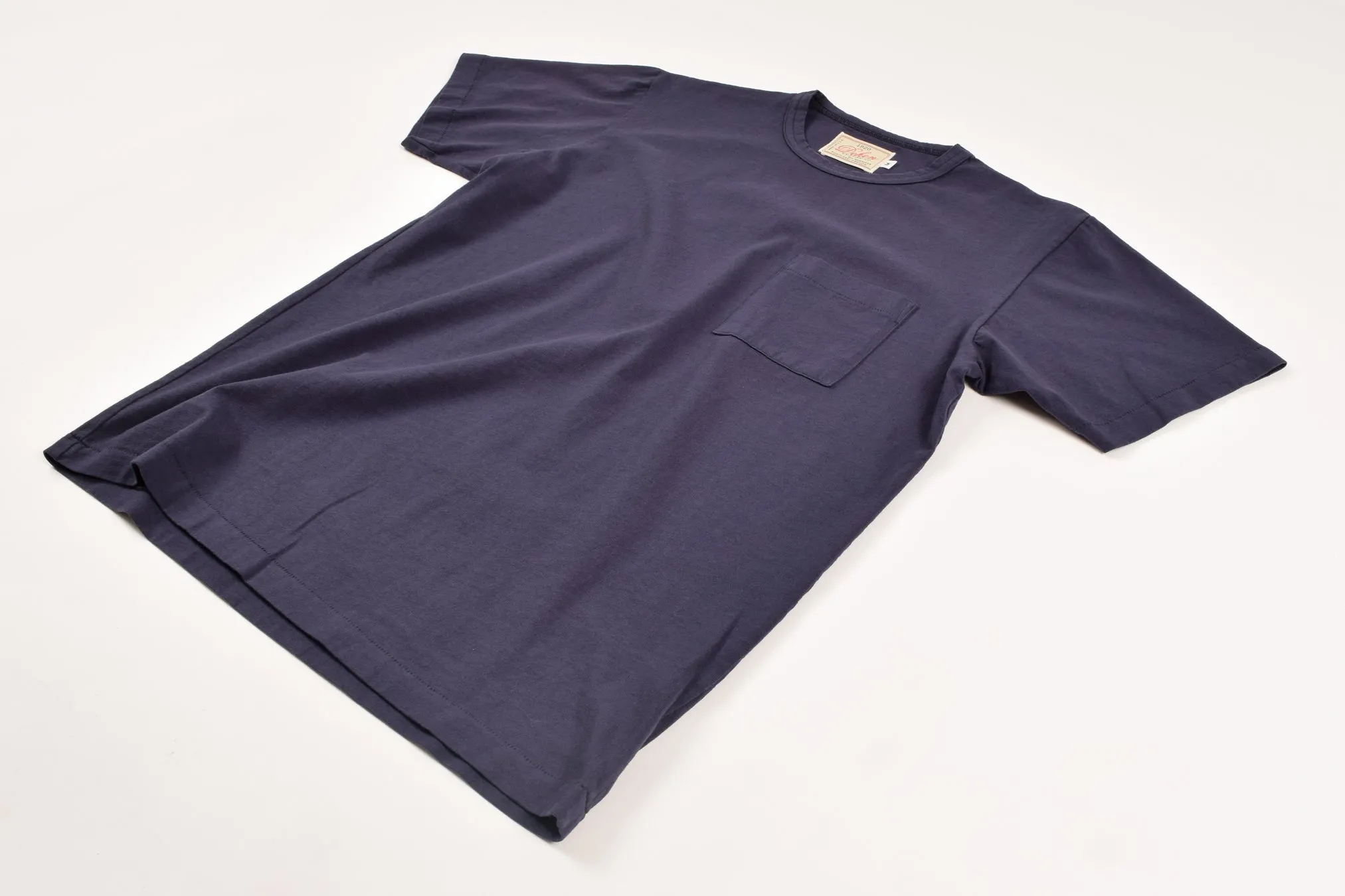 Single Pocket Tee Navy sold by Brooklyn Clothing Co. product image thumbnail 2