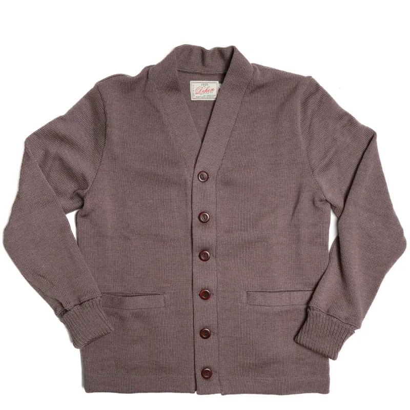 Classic Cardigan Sweater Smoke sold by Brooklyn Clothing Co.