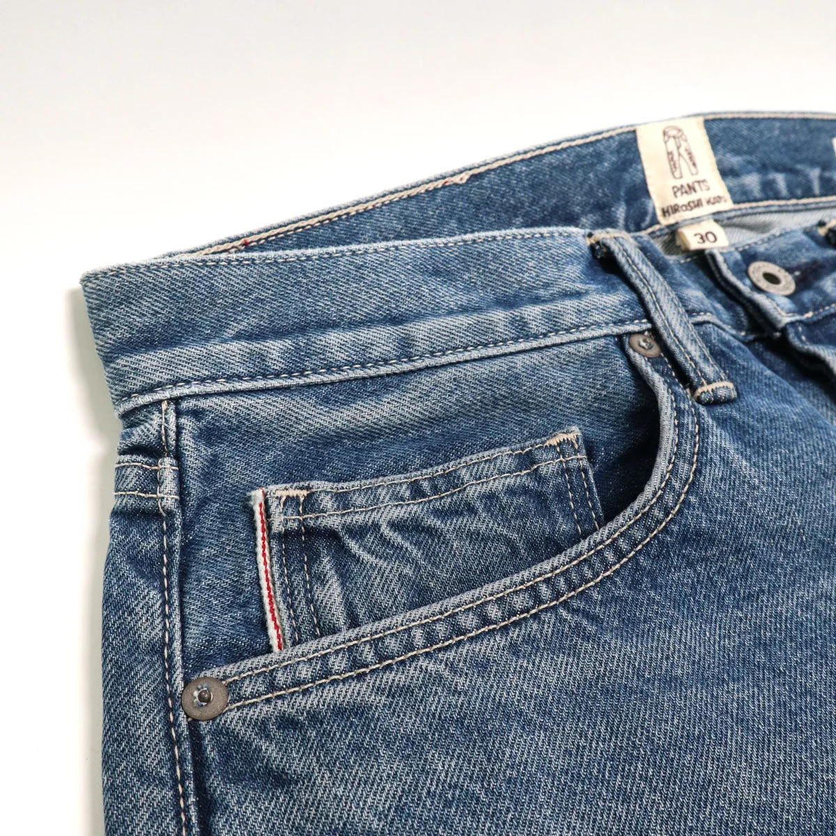 The Pen 12.5oz Natural Slub Beck sold by Brooklyn Clothing Co. product image thumbnail 5