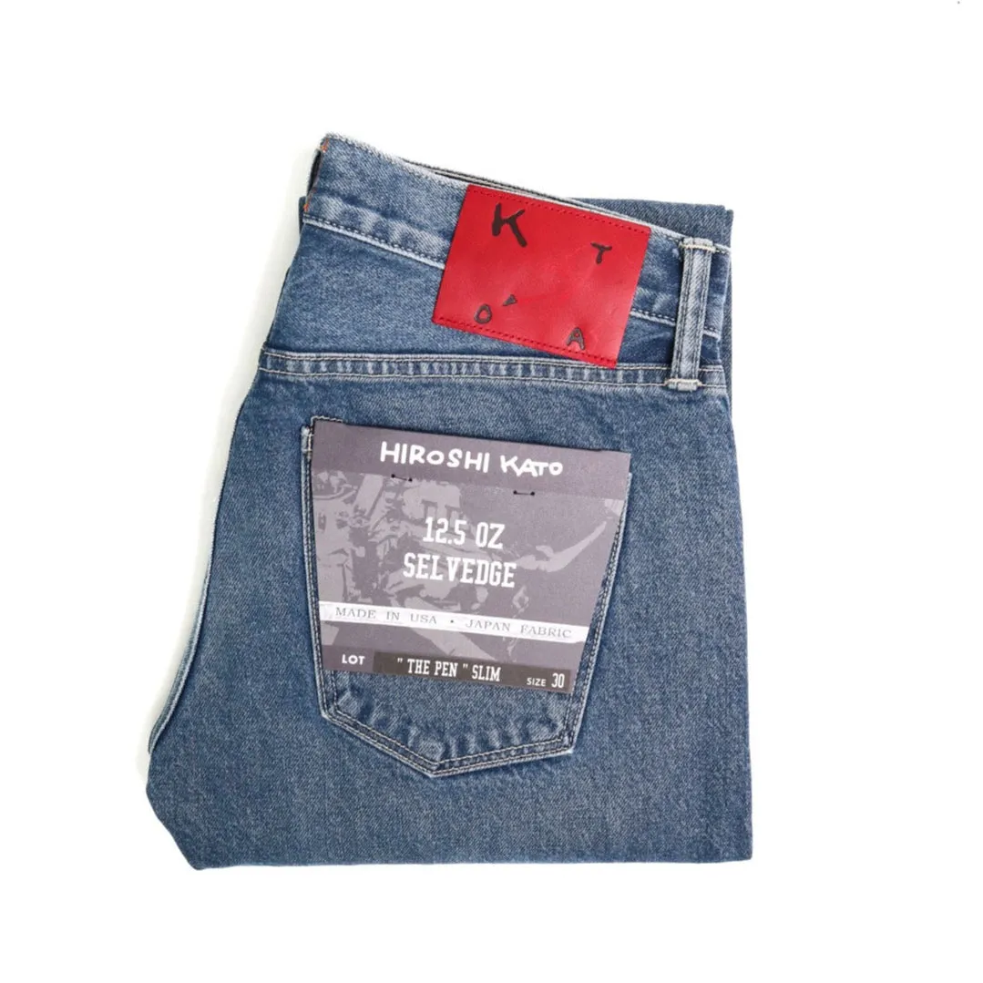 The Pen 12.5oz Natural Slub Beck sold by Brooklyn Clothing Co.