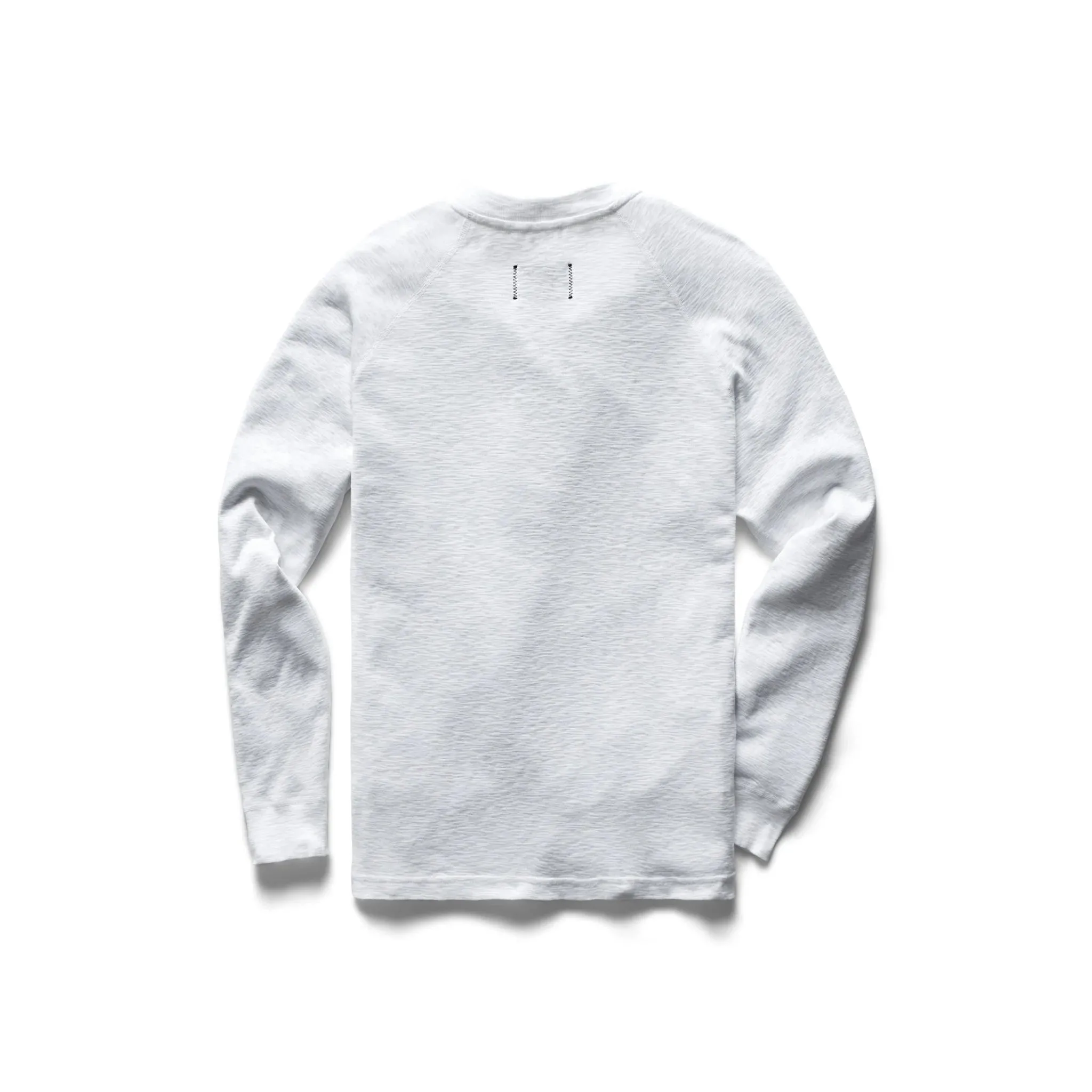 1x1 Slub Henley White sold by Brooklyn Clothing Co. product image thumbnail 2