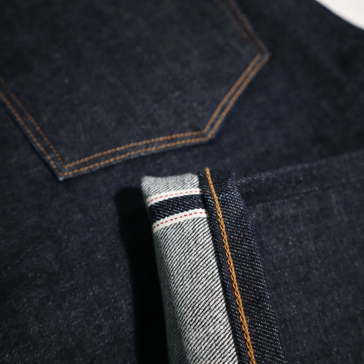 The Hammer Straight 10.5oz Indigo One Wash Selvedge Denim sold by Brooklyn Clothing Co. product image thumbnail 3