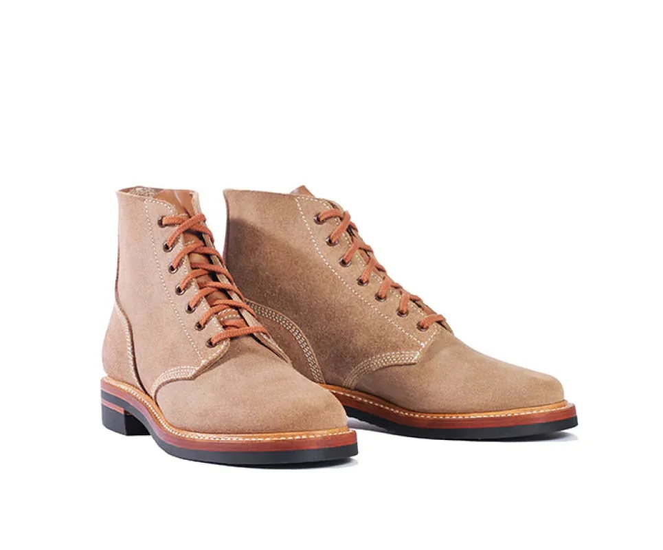 LK-017 M-43 Service Shoes Horween CXL Natural  R/O sold by Brooklyn Clothing Co.