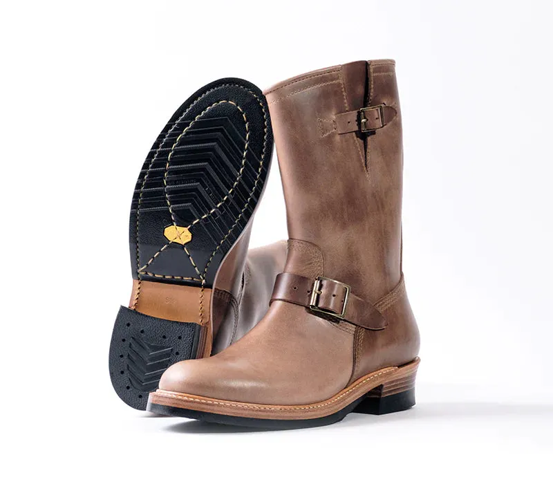 LK-003 Wabash Engineer Boots Horween CXL Natural sold by Brooklyn Clothing Co. product image thumbnail 2