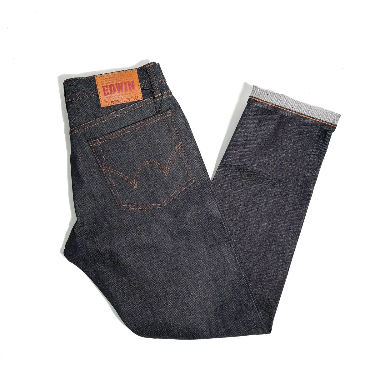 AKT03 Dry Indigo 13.5oz Japanese Selvedge Denim Regular Straight sold by Brooklyn Clothing Co. product image thumbnail 2