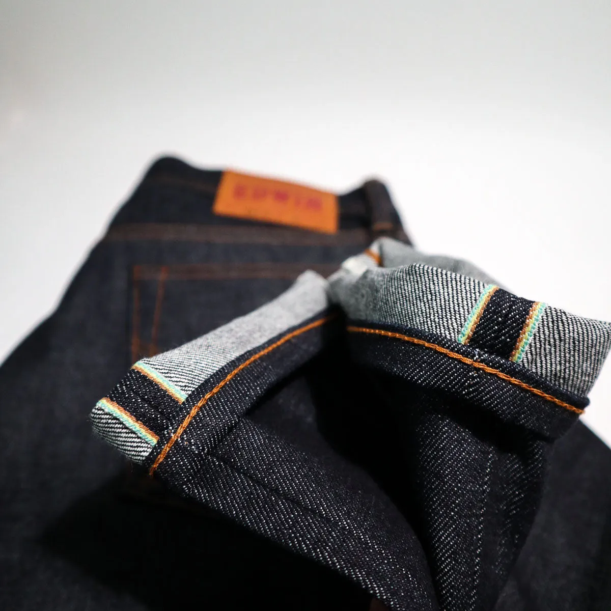 AKT03 Dry Indigo 13.5oz Japanese Selvedge Denim Regular Straight sold by Brooklyn Clothing Co. product image thumbnail 5