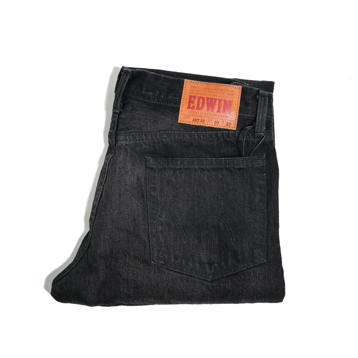 AKT33 Tamo Ash 13.5oz Japanese Selvedge Denim Regular Taper sold by Brooklyn Clothing Co.