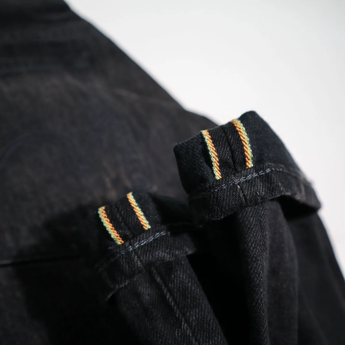 AKT33 Tamo Ash 13.5oz Japanese Selvedge Denim Regular Taper sold by Brooklyn Clothing Co. product image thumbnail 4