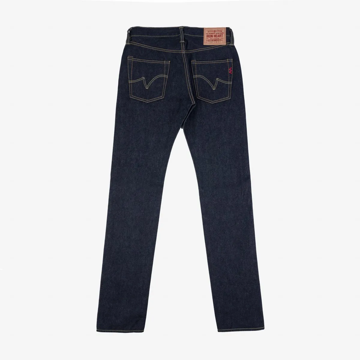 IH-777SBR-14 14oz Broken Twill Selvedge Denim Slim Taper Indigo sold by Brooklyn Clothing Co. product image thumbnail 2