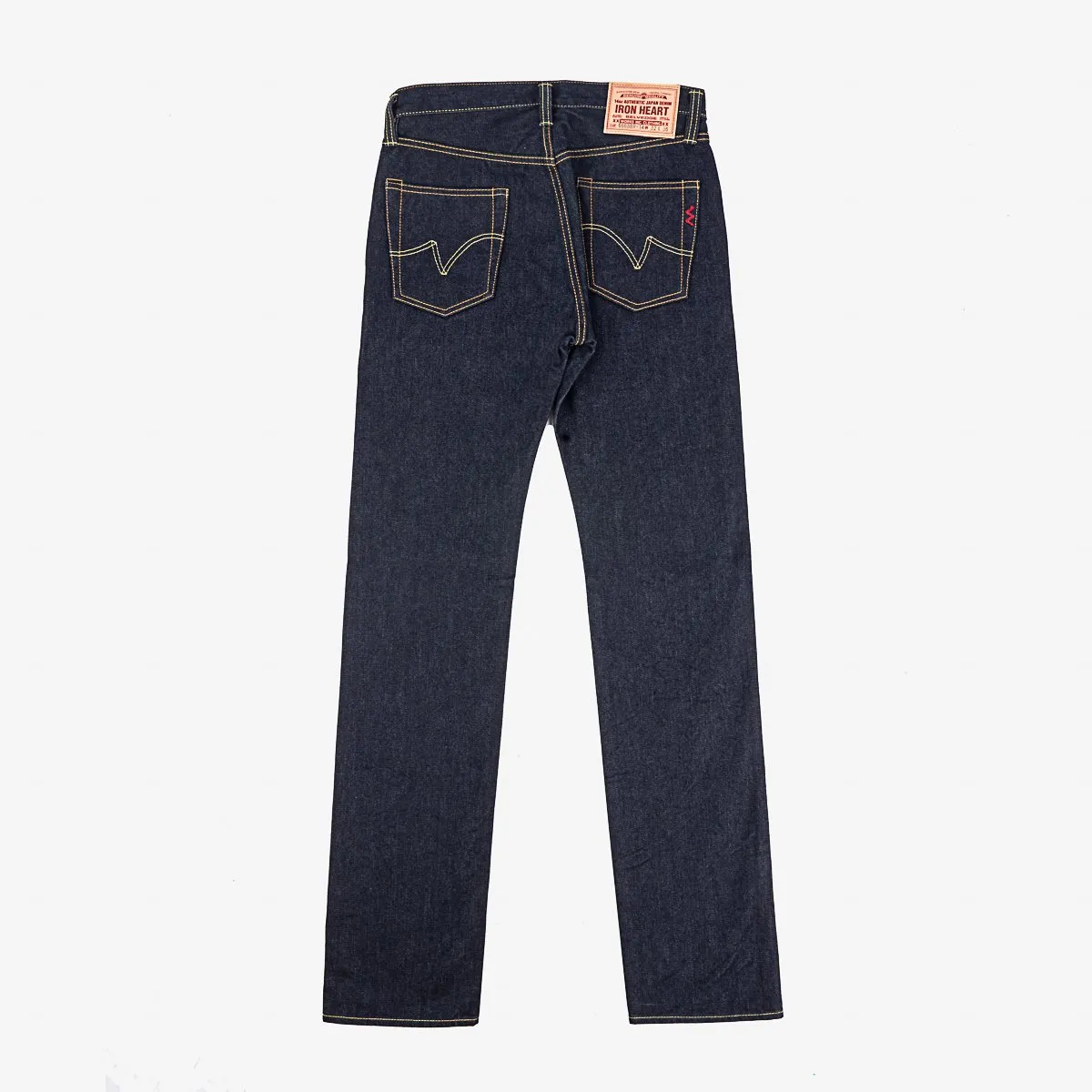 IH-666SBR-14 14oz Broken Twill Selvedge Denim Slim Straight Indigo sold by Brooklyn Clothing Co. product image thumbnail 2