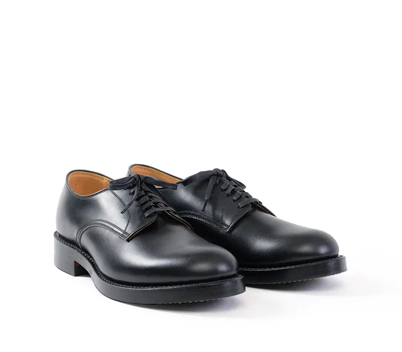 LK-029 USN Low Quarter Shoes French Calf Black sold by Brooklyn Clothing Co.