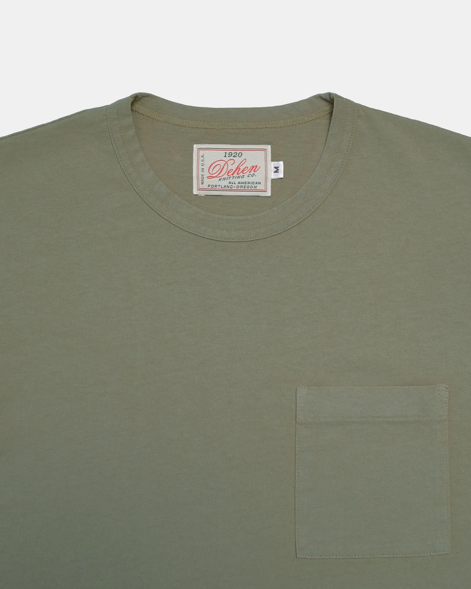 Heavy Duty Long Sleeve Pocket Tee Fatigue sold by Brooklyn Clothing Co. product image thumbnail 2