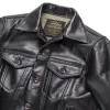 IHJ-64-BLK Japanese Horsehide Modified Type III Black Tea-Core sold by Brooklyn Clothing Co.