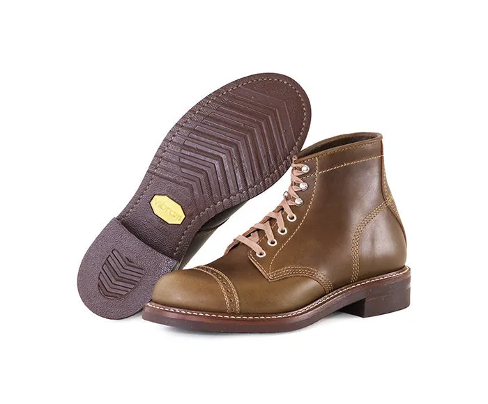 LK-014 Combat Boots Horween CXL Dark Olive sold by Brooklyn Clothing Co. product image thumbnail 2