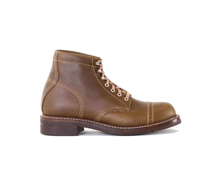LK-014 Combat Boots Horween CXL Dark Olive sold by Brooklyn Clothing Co. product image thumbnail 3