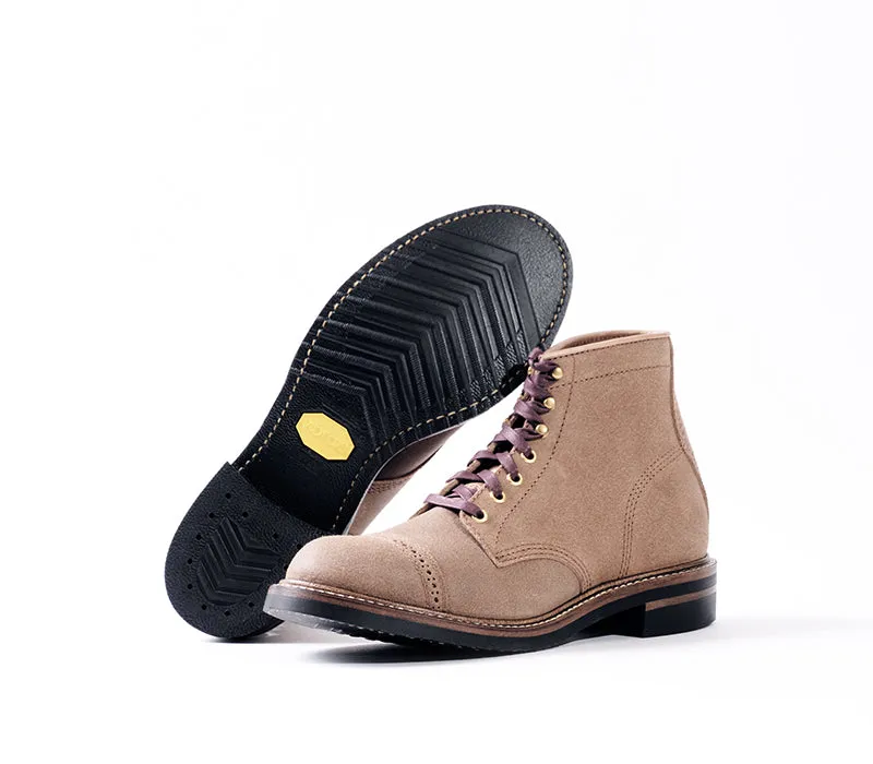 LK-014 Combat Boot Horween CXL Natural Roughout sold by Brooklyn Clothing Co. product image thumbnail 2