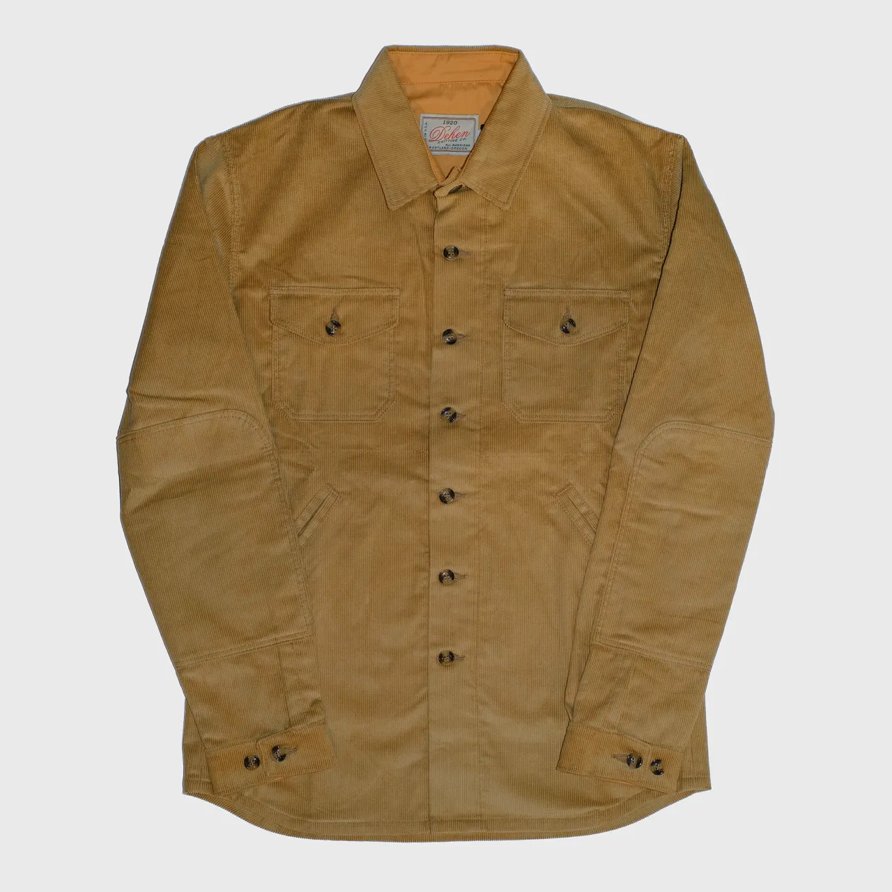 Crissman Overshirt Fawn Corduroy sold by Brooklyn Clothing Co.
