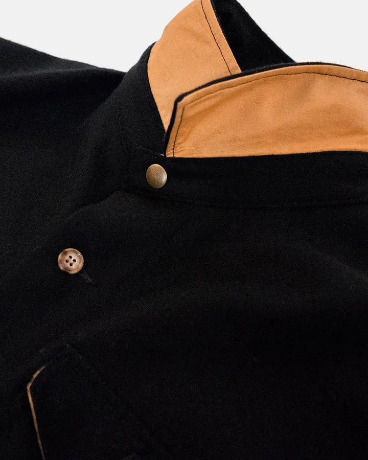 Crissman Overshirt Wool Black sold by Brooklyn Clothing Co. product image thumbnail 4